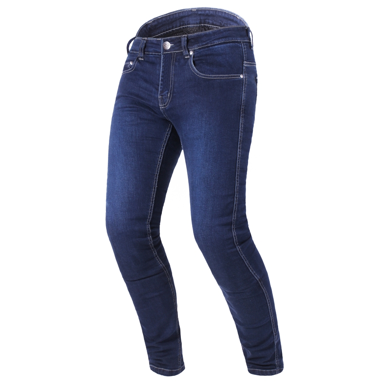 RSA Route CE Motorradjeans blau