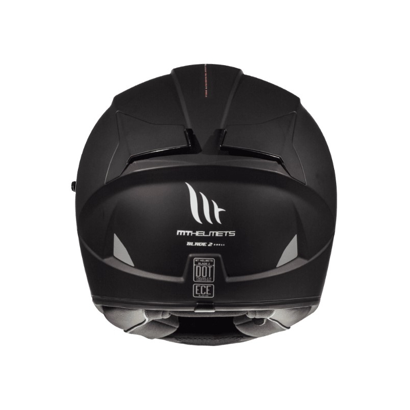 MT Blade 2 SV Massiv schwarz matt Integral Motorradhelm - Grade II
