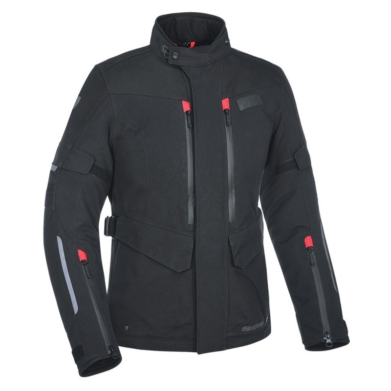 Oxford Advanced Mondial Damen-Motorradjacke Schwarz
