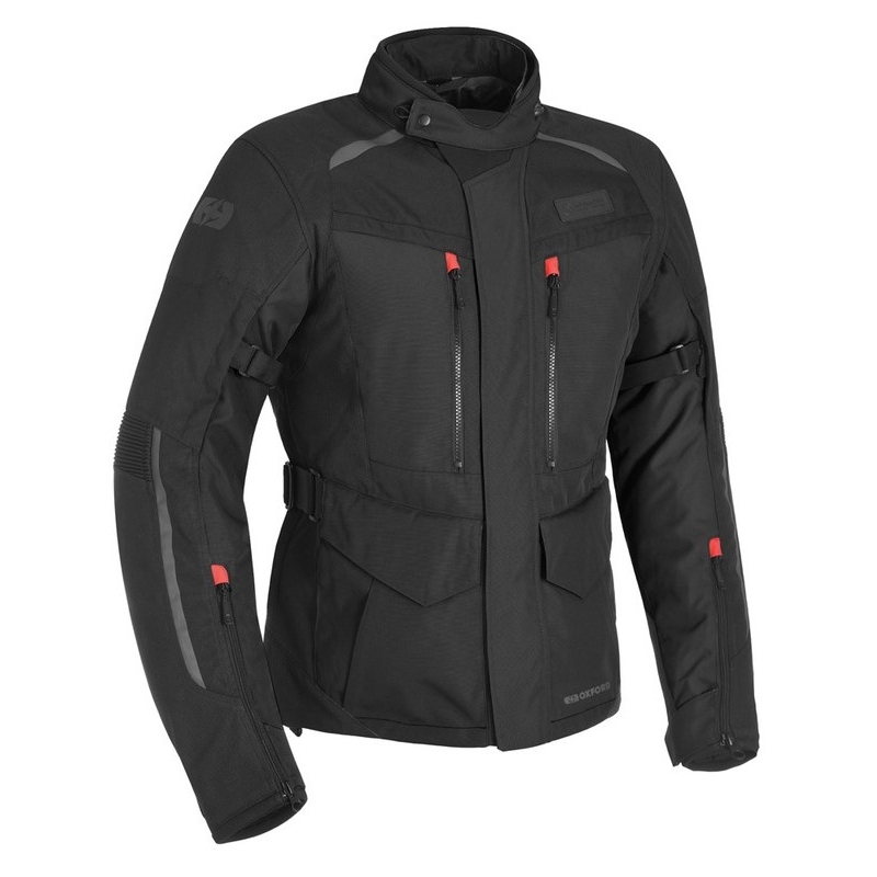 Oxford Advanced Continental Schwarz Motorradjacke Ausverkauf
