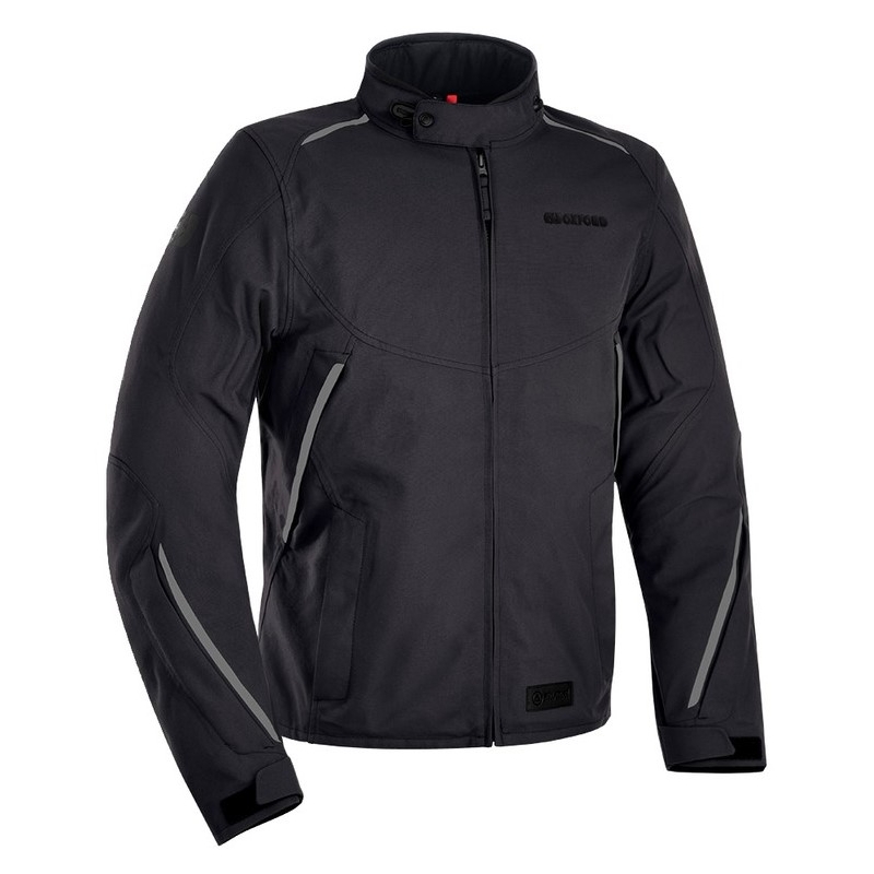 Oxford Advanced Hinterland Schwarz Motorradjacke Ausverkauf