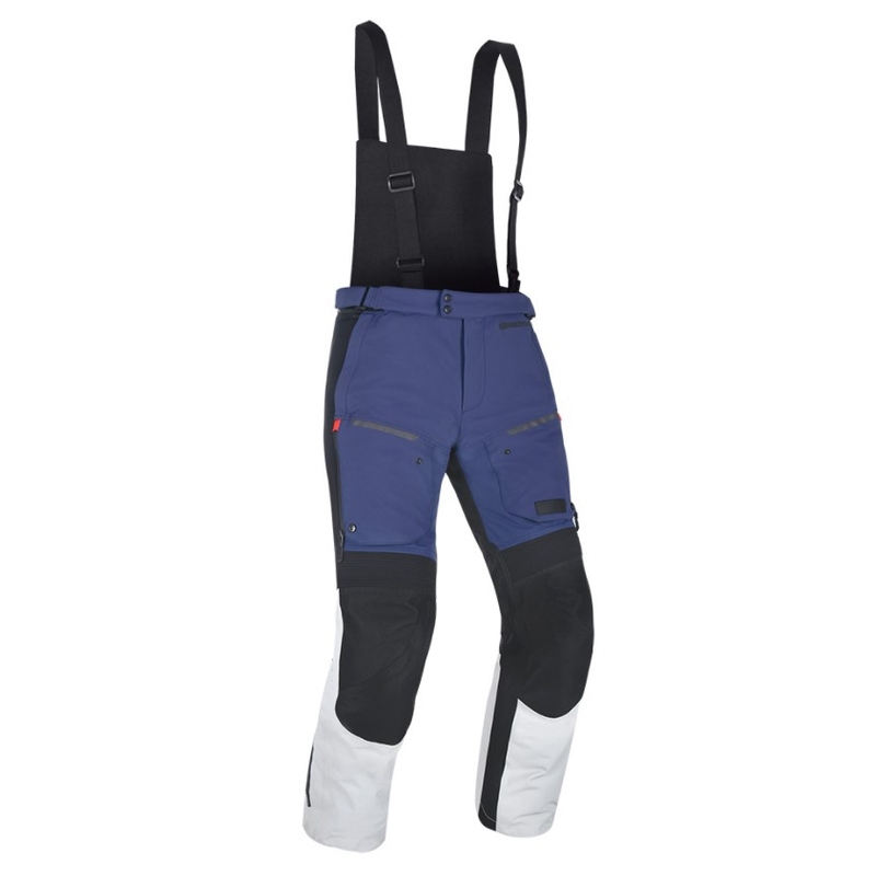 Oxford Advanced Mondial Grau-Schwarz-Blau Motorradhosen Ausverkauf