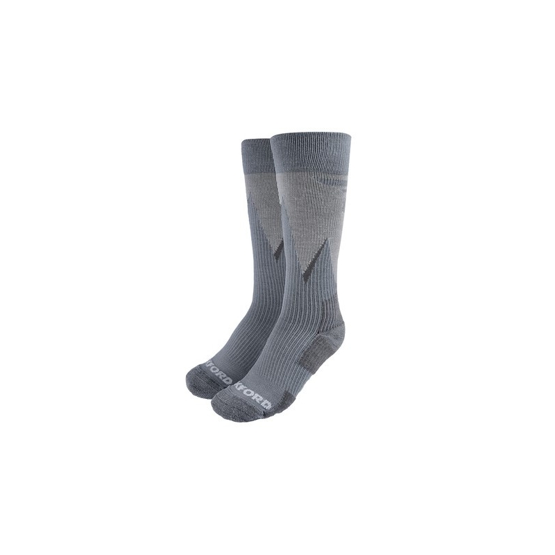 Oxford Merino Grau Socken
