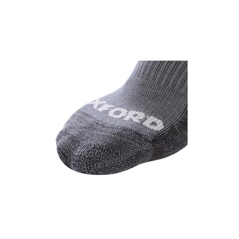 Oxford Merino Grau Socken