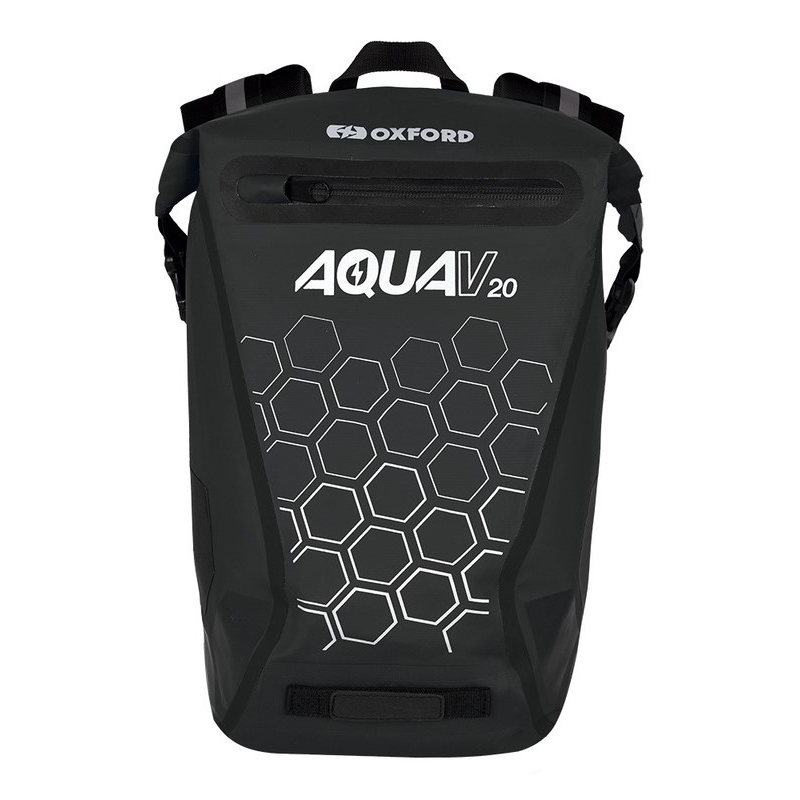 Wasserdichter Rucksack Oxford AQUA V20 schwarz 20 l
