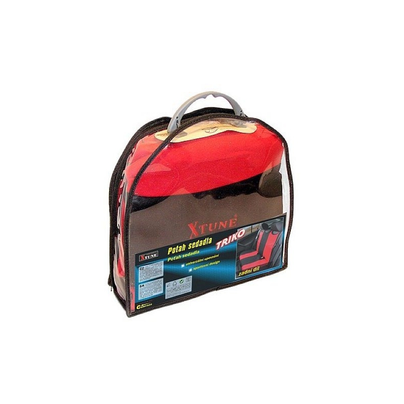 Sitzbezug TRIKO 1St. rot