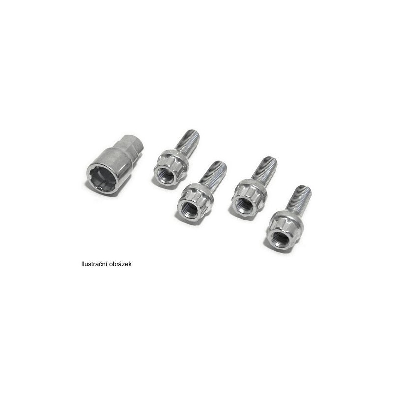Sicherheitsradbolzen M12x1 C