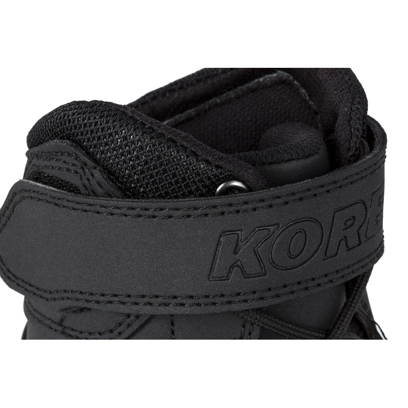 Kore Velcro 2.0 Motorradstiefel für Frauen in Schwarz und Weiß