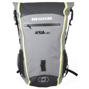 Oxford Aqua B25 wasserdichter Rucksack schwarz-grau-fluo gelb 25 l