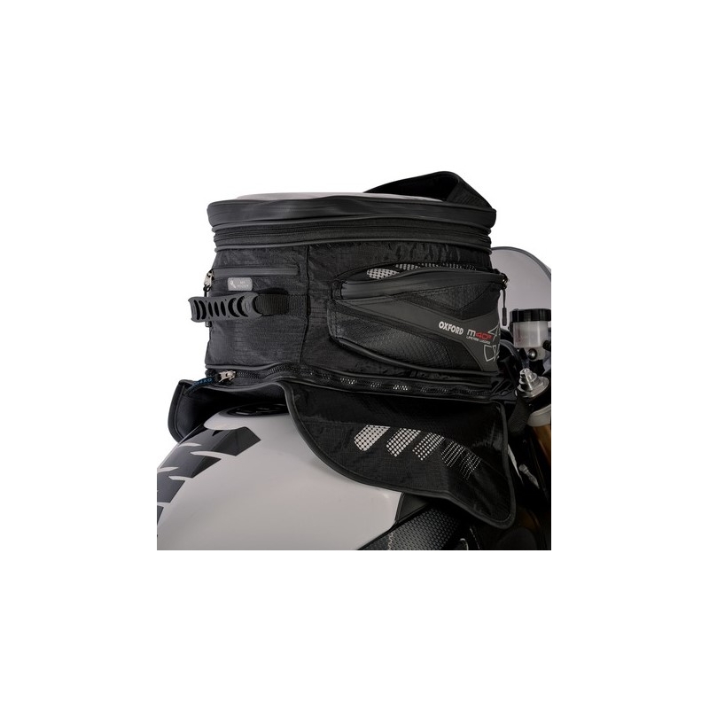 Tankrucksack für Motorrad Oxford M40R schwarz