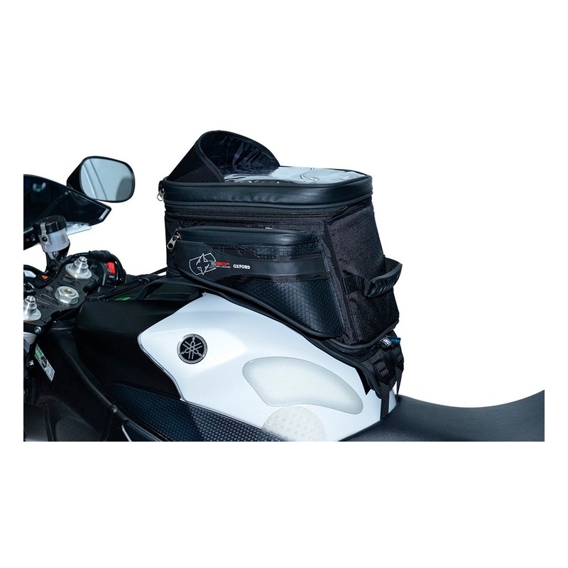 Tankrucksack für Motorrad Oxford S20R Adventure schwarz Ausverkauf