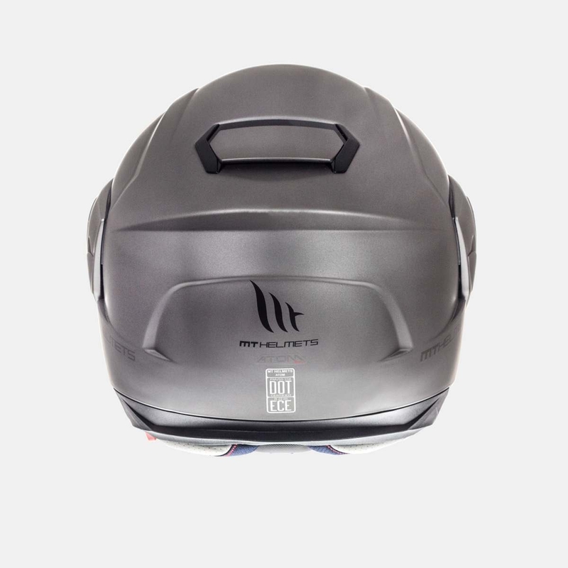 MT Atom Motorradhelm Titanium - Grad II