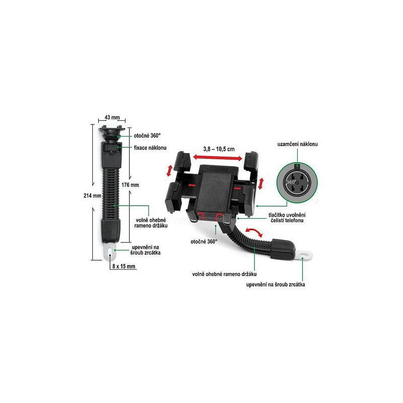 Telefonhalterung / GPS MOTO