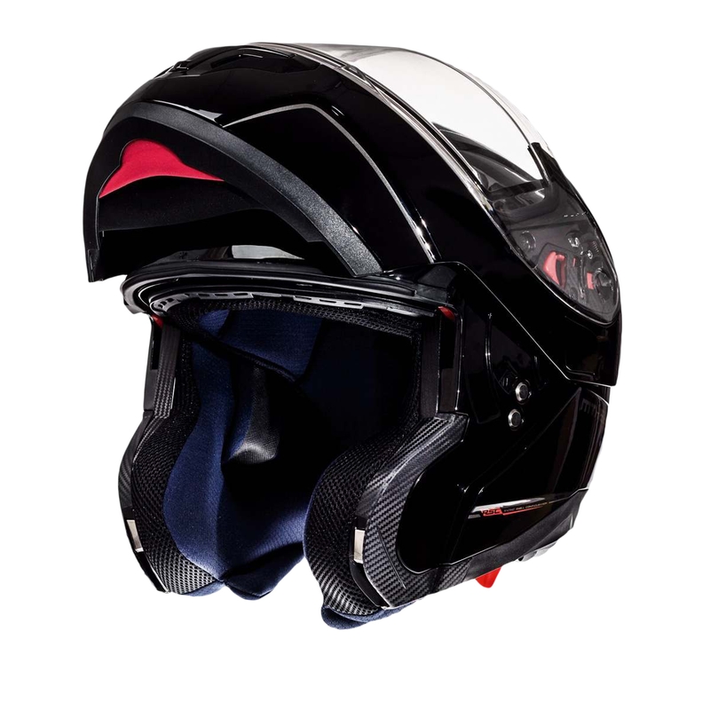 MT Atom Motorradhelm schwarz - Klasse II