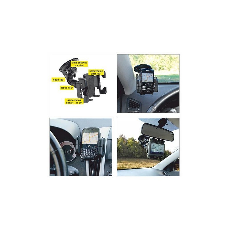 PDA/GPS-Mehrwinkelhalter mit Scharnier