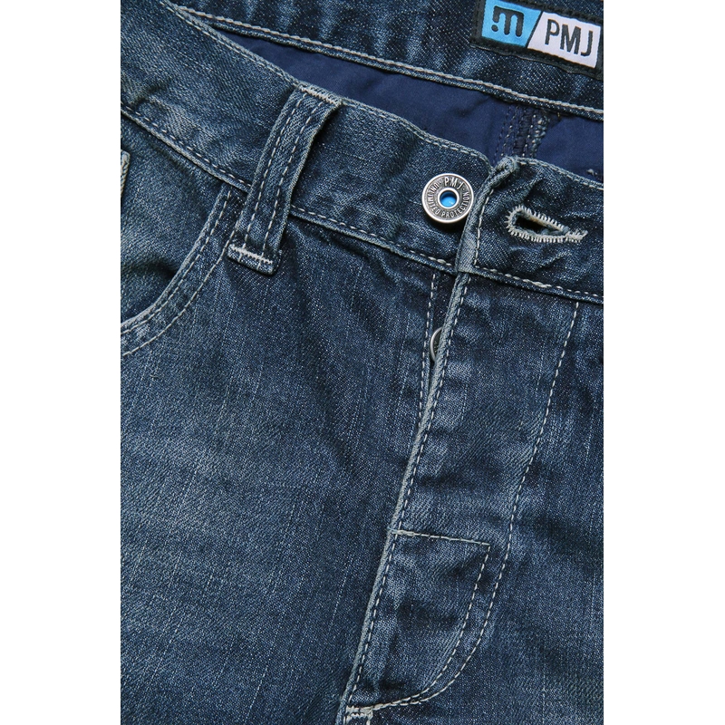 PMJ Dallas Blaue Motorradjeans Ausverkauf