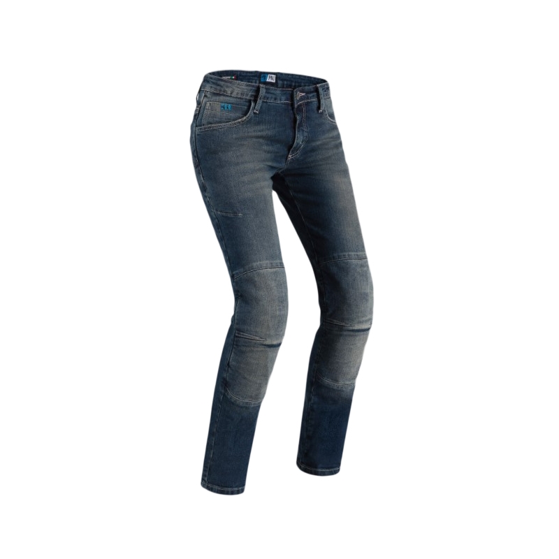 Damen Motorradjeans PMJ Florida blau Ausverkauf