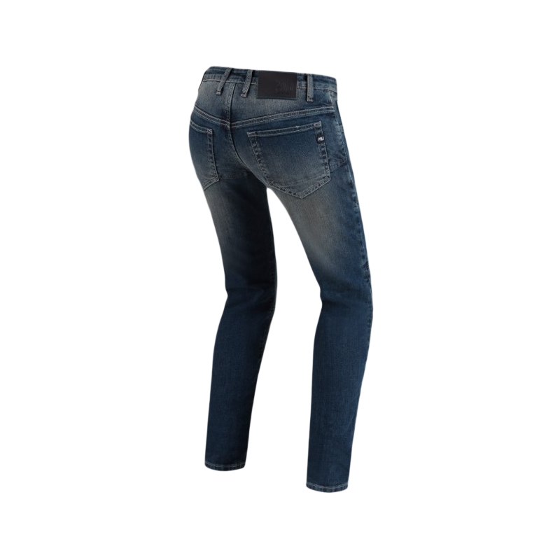 Damen Motorradjeans PMJ Florida blau Ausverkauf
