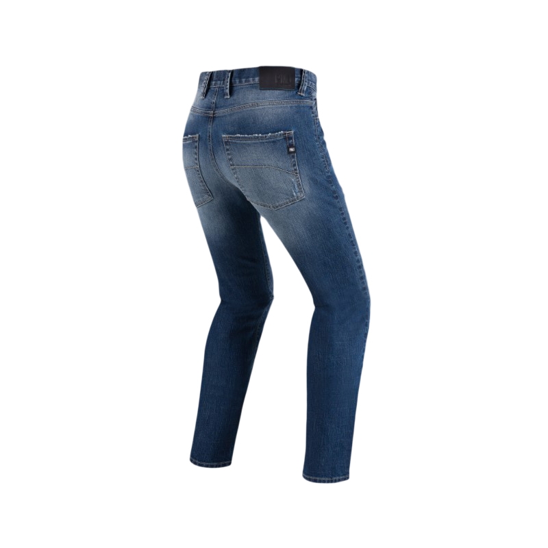 PMJ Street blaue Motorradjeans Ausverkauf