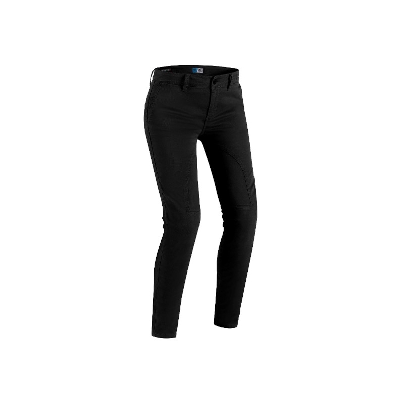 Damen Motorradjeans PMJ Santiago schwarz Ausverkauf