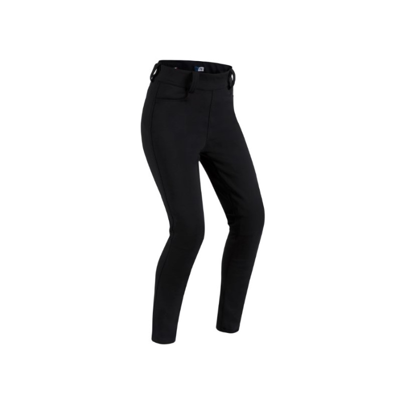 Damen Motorrad Leggings PMJ Frühling Schwarz Ausverkauf