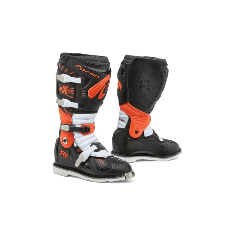 Forma Terrain TX schwarz-orange-weiß Motorradstiefel Ausverkauf