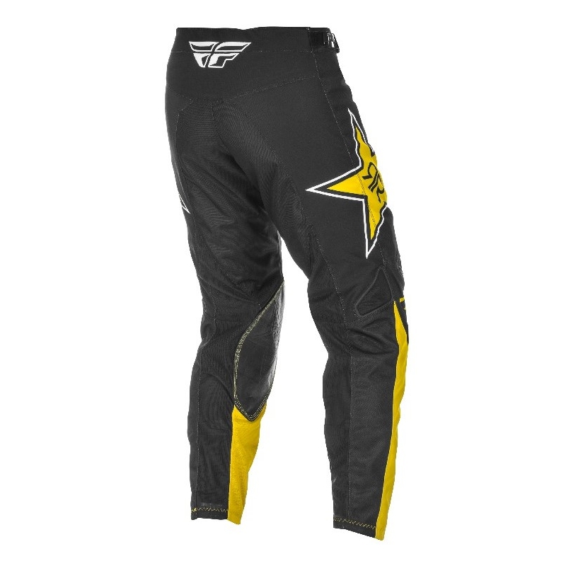Motocross-Hose FLY Racing Kinetic Rockstar 2021 gelb-schwarz