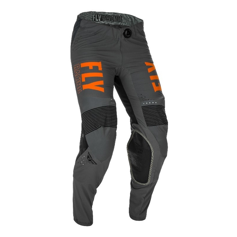 Motocross-Hose FLY Racing Lite 2021 grau-orange-schwarz
