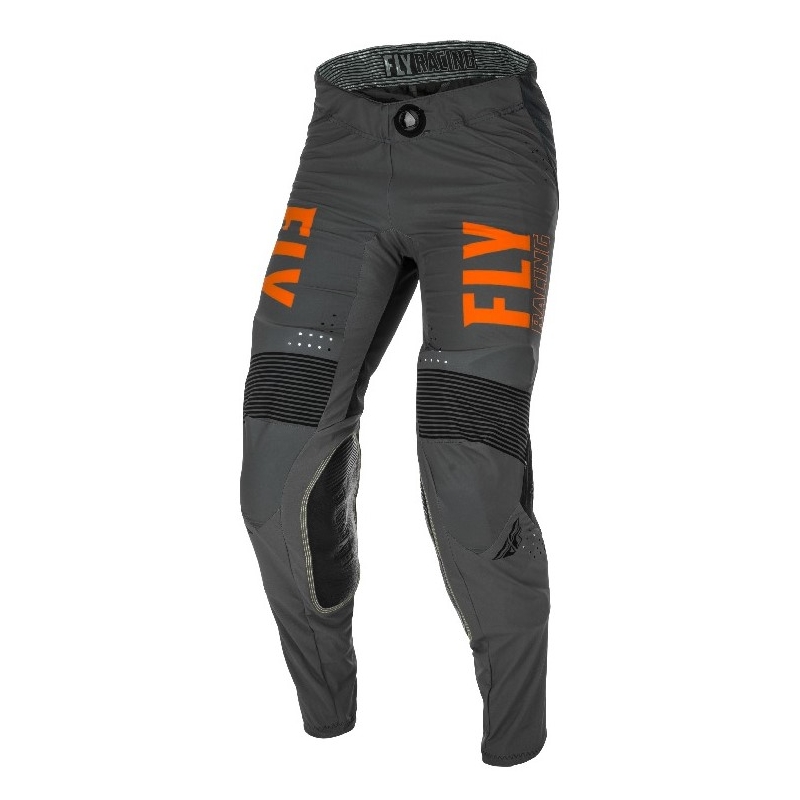 Motocross-Hose FLY Racing Lite 2021 grau-orange-schwarz