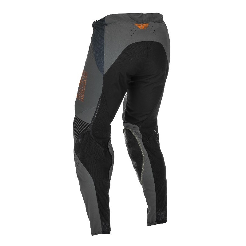 Motocross-Hose FLY Racing Lite 2021 grau-orange-schwarz