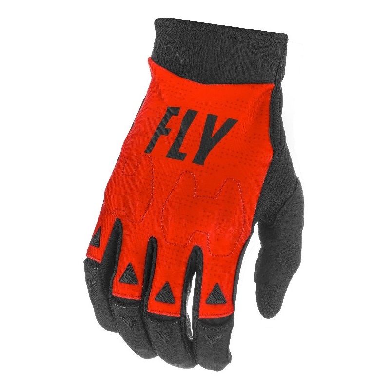 Motocross-Handschuhe FLY Racing Evolution 2021 rot-schwarz-weiß