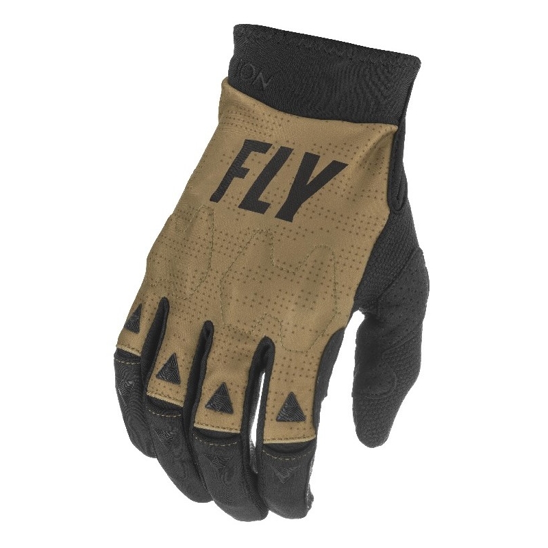 Motocross-Handschuhe FLY Racing Evolution 2021 grün-schwarz-rot