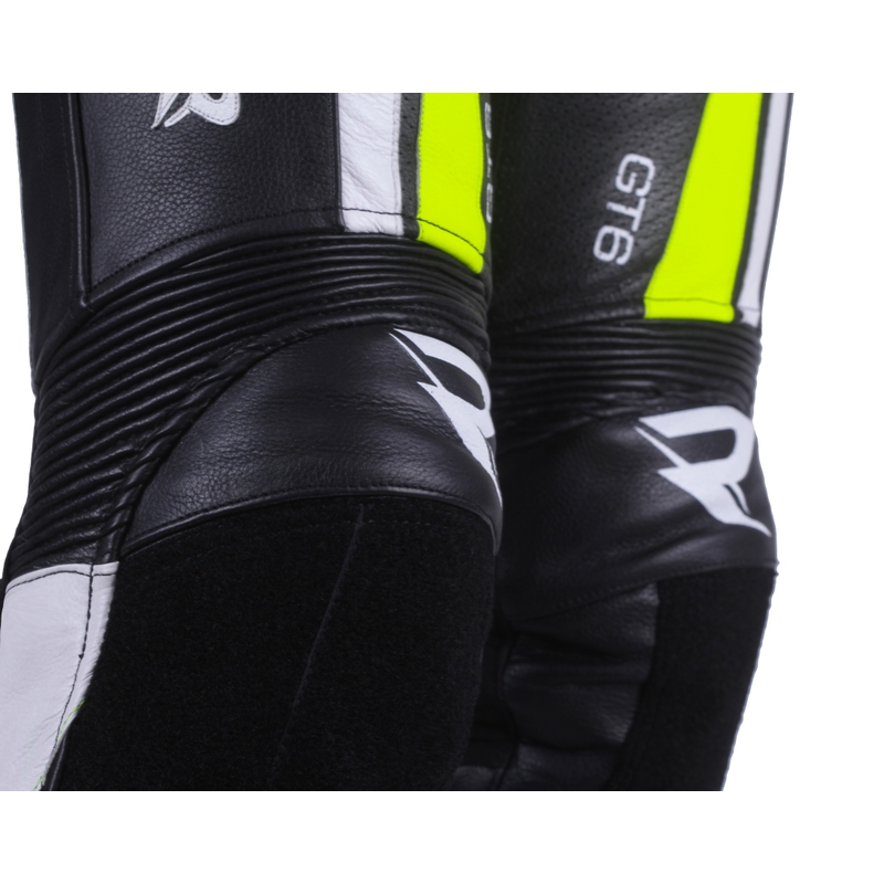 Men's Street Racer GT6 schwarz-weiß-fluorgelbe Hose Ausverkauf
