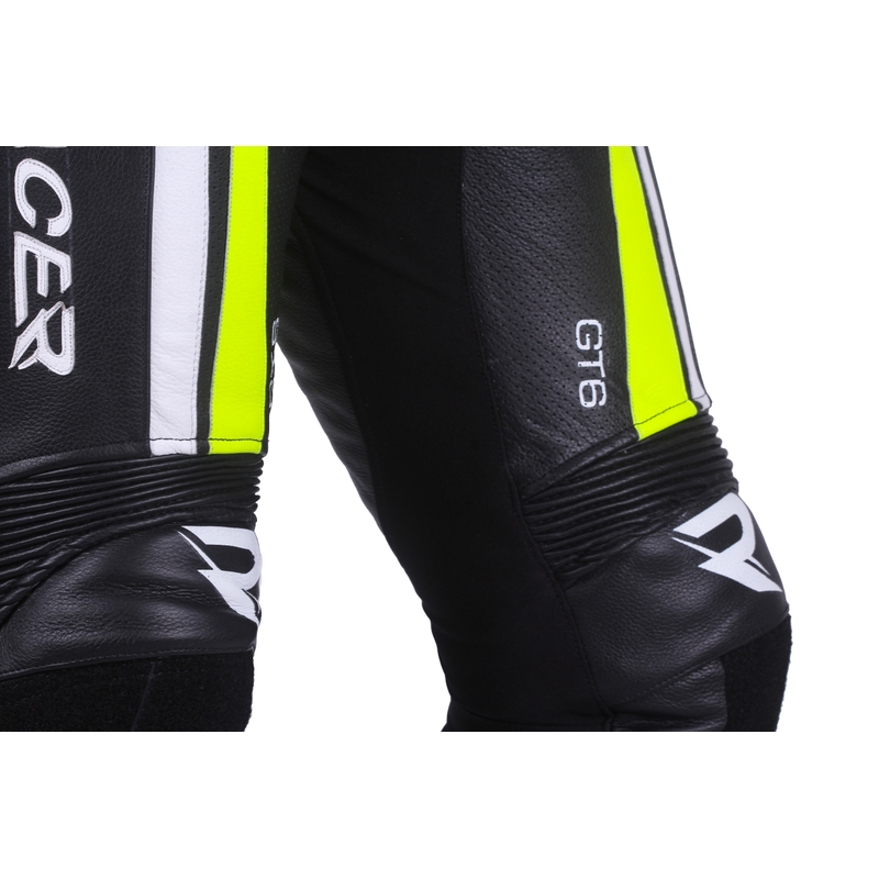 Men's Street Racer GT6 schwarz-weiß-fluorgelbe Hose Ausverkauf