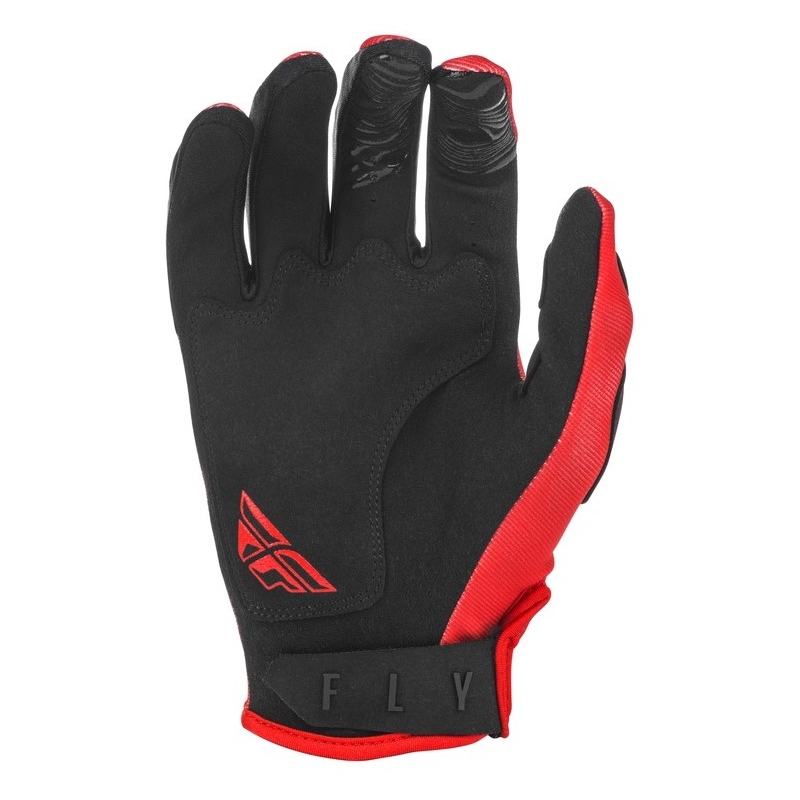 Motocross-Handschuhe FLY Racing Kinetic K121 rot-grau-schwarz
