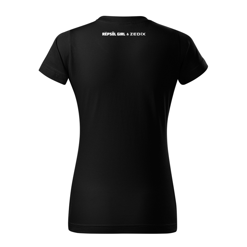 Damen-T-Shirt SUPERMOTO schwarz