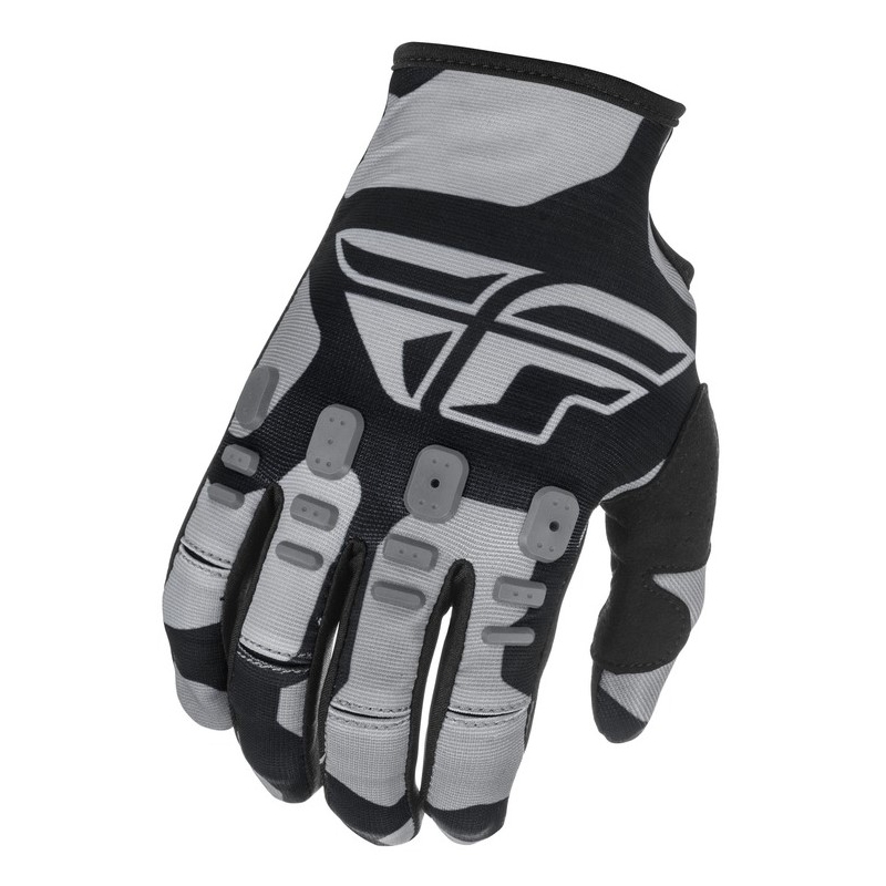 Motocross-Handschuhe FLY Racing Kinetic K221 schwarz-grau