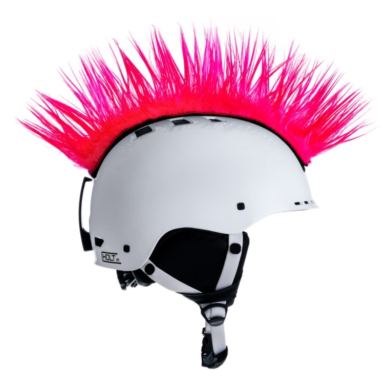 Mohawk Helmkappe rosa