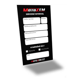 MotoZem-Service-Etikett