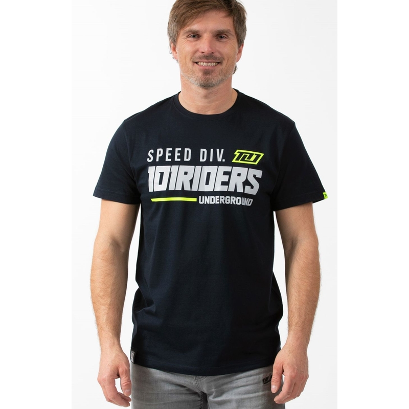 T-shirt 101 Riders Total blau Ausverkauf