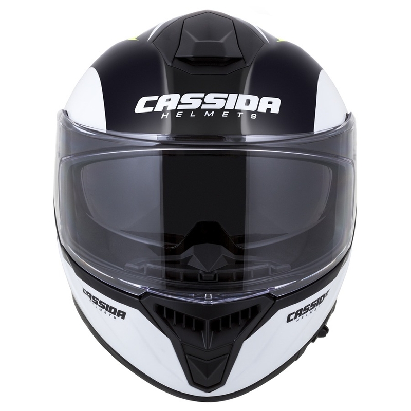 Integralhelm Cassida Integral GT 2.0 Ikon schwarz-weiß-grau-fluo gelb