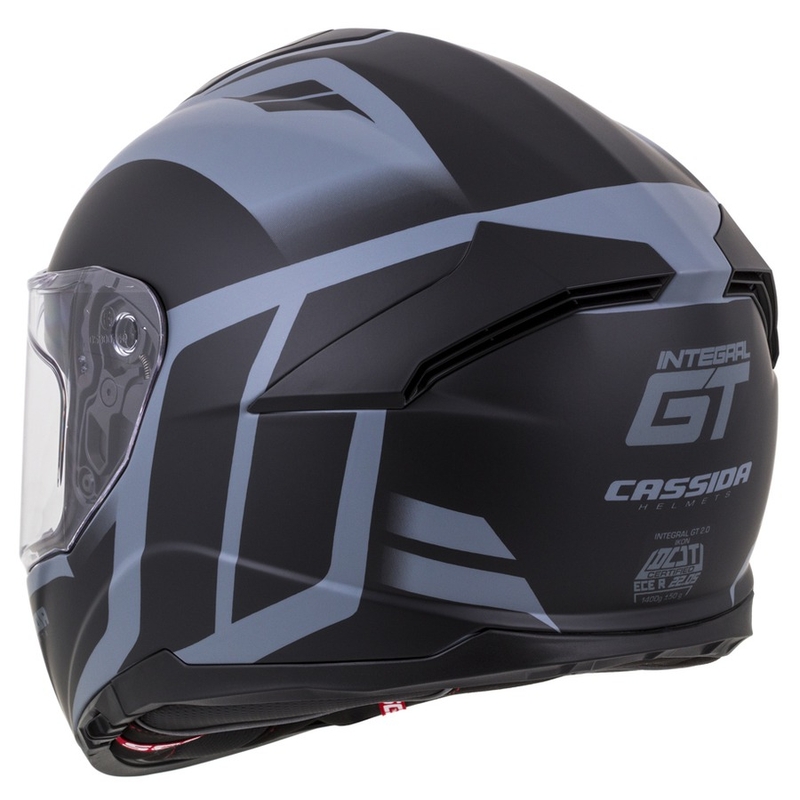 Integralhelm Cassida Integral GT 2.0 Ikon schwarz-grau Ausverkauf