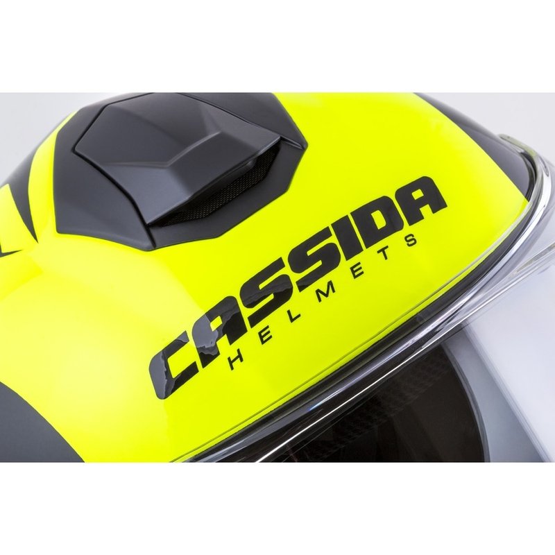Integralhelm Cassida Integral GT 2.0 Ikon schwarz-fluo gelb