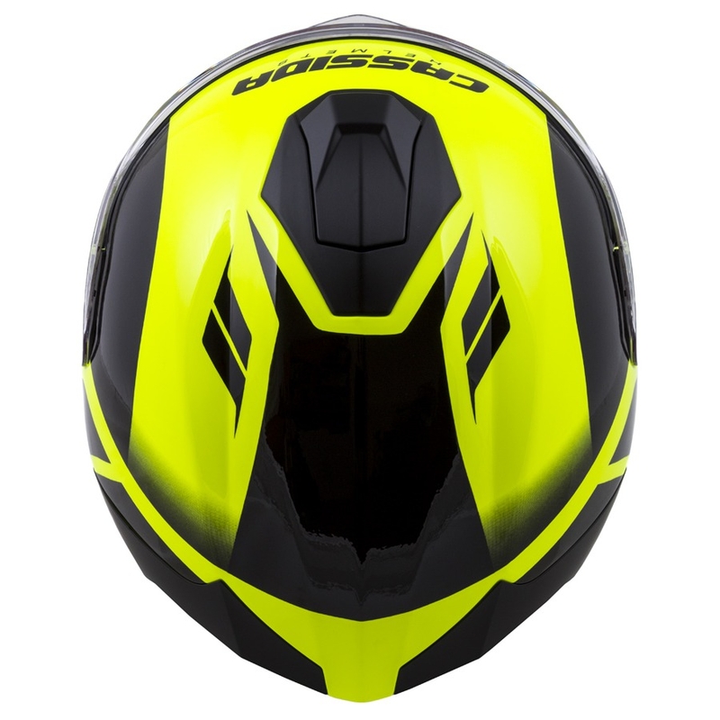 Integralhelm Cassida Integral GT 2.0 Ikon schwarz-fluo gelb
