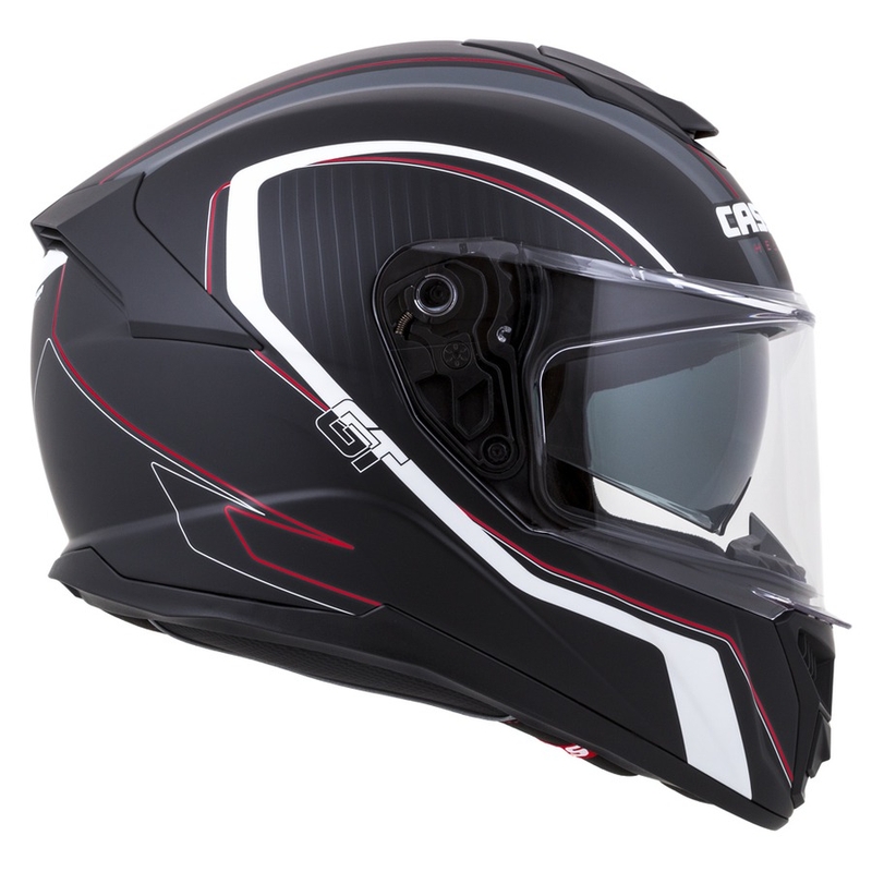 Integralhelm Cassida Integral GT 2.0 Reptyl schwarz-grau-weiß-rot