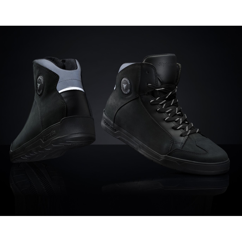 Stylmartin Matt WP schwarzer Motorradstiefel