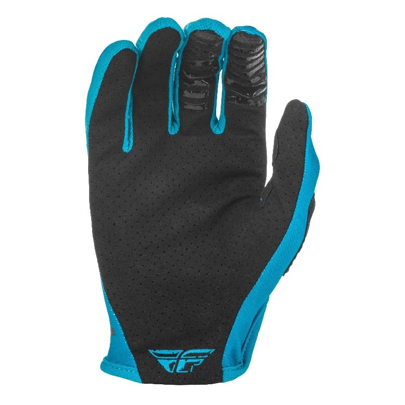 Motocross-Handschuhe FLY Racing Lite 2021 blau-grau