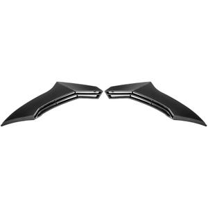 Hintere Lüftungsabdeckungen für Cassida Integral GT 2.0 Helm schwarz matt