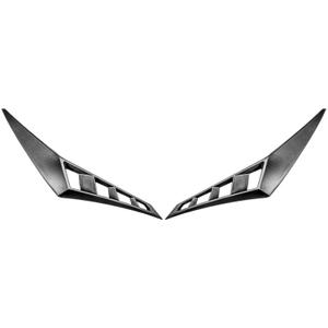 Hintere obere Belüftungsabdeckungen für Cassida Cross Pro II Helm schwarz