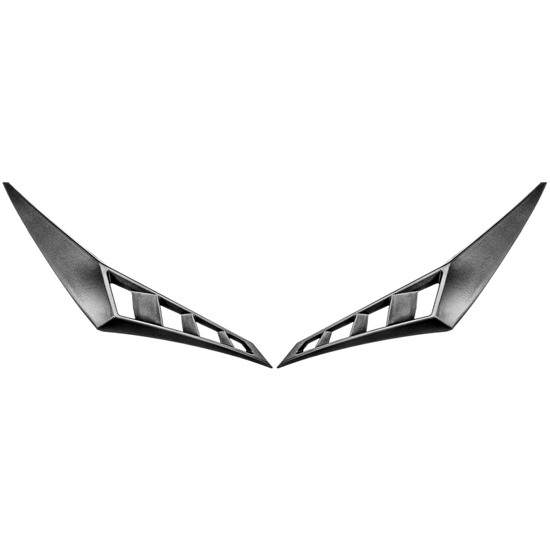 Hintere obere Belüftungsabdeckungen für Cassida Cross Pro II Helm schwarz